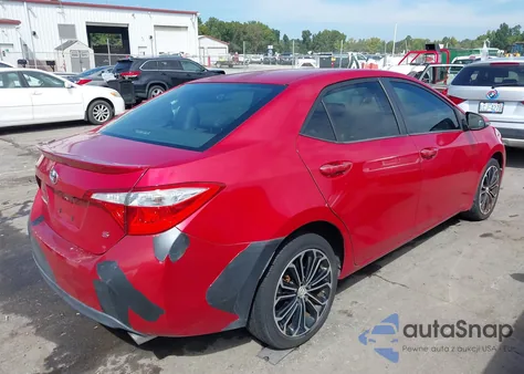 2014 Toyota Corolla S Plus from USA, damaged, VIN 2T1BURHE8EC121910